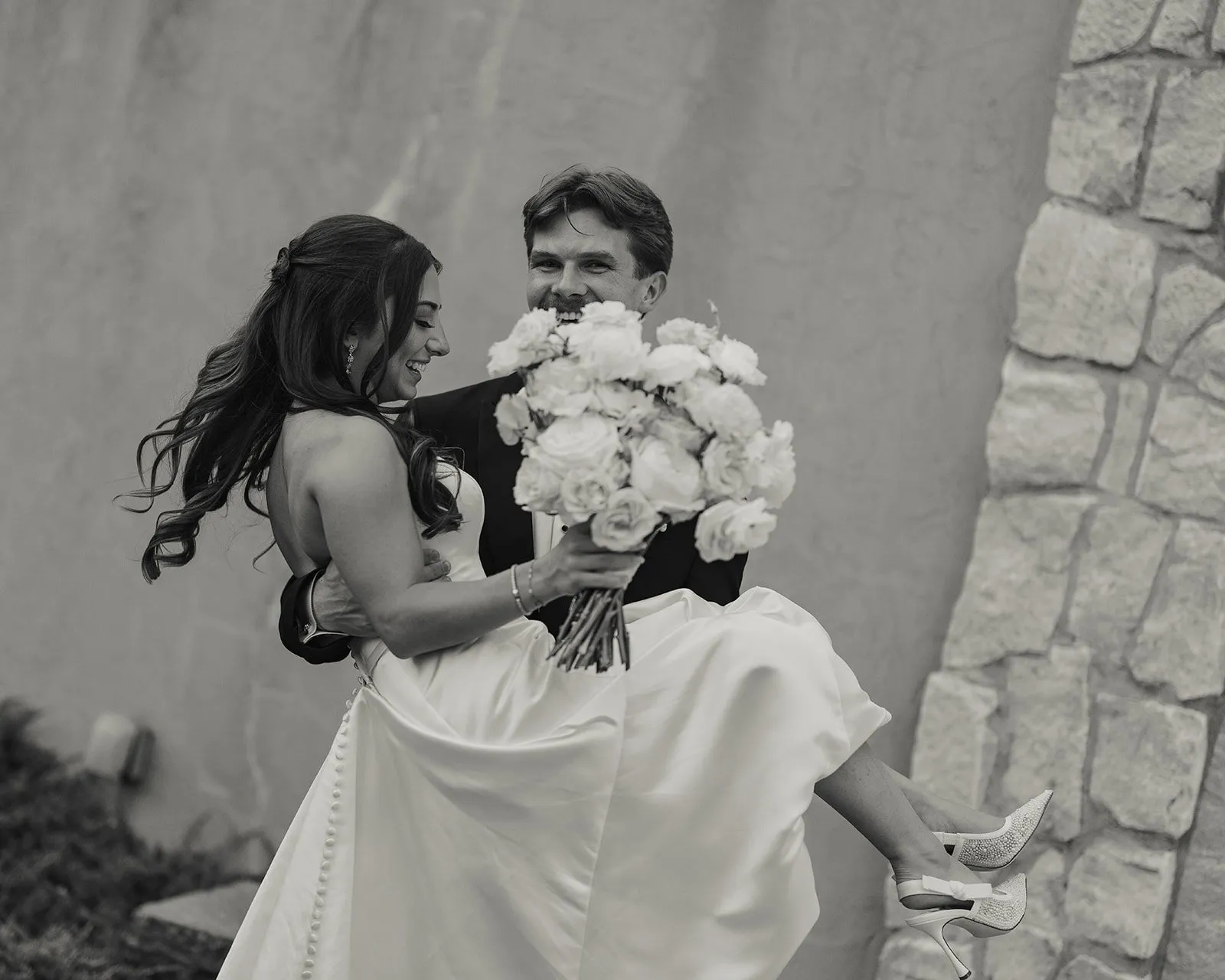 Romantic Denver summer wedding floral design, image 2