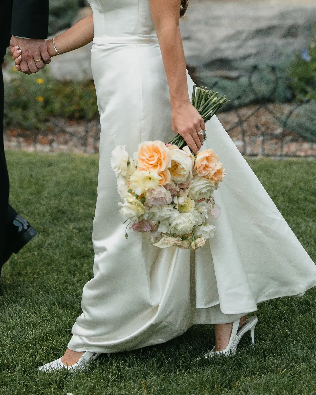Romantic Denver summer wedding floral design, image 4