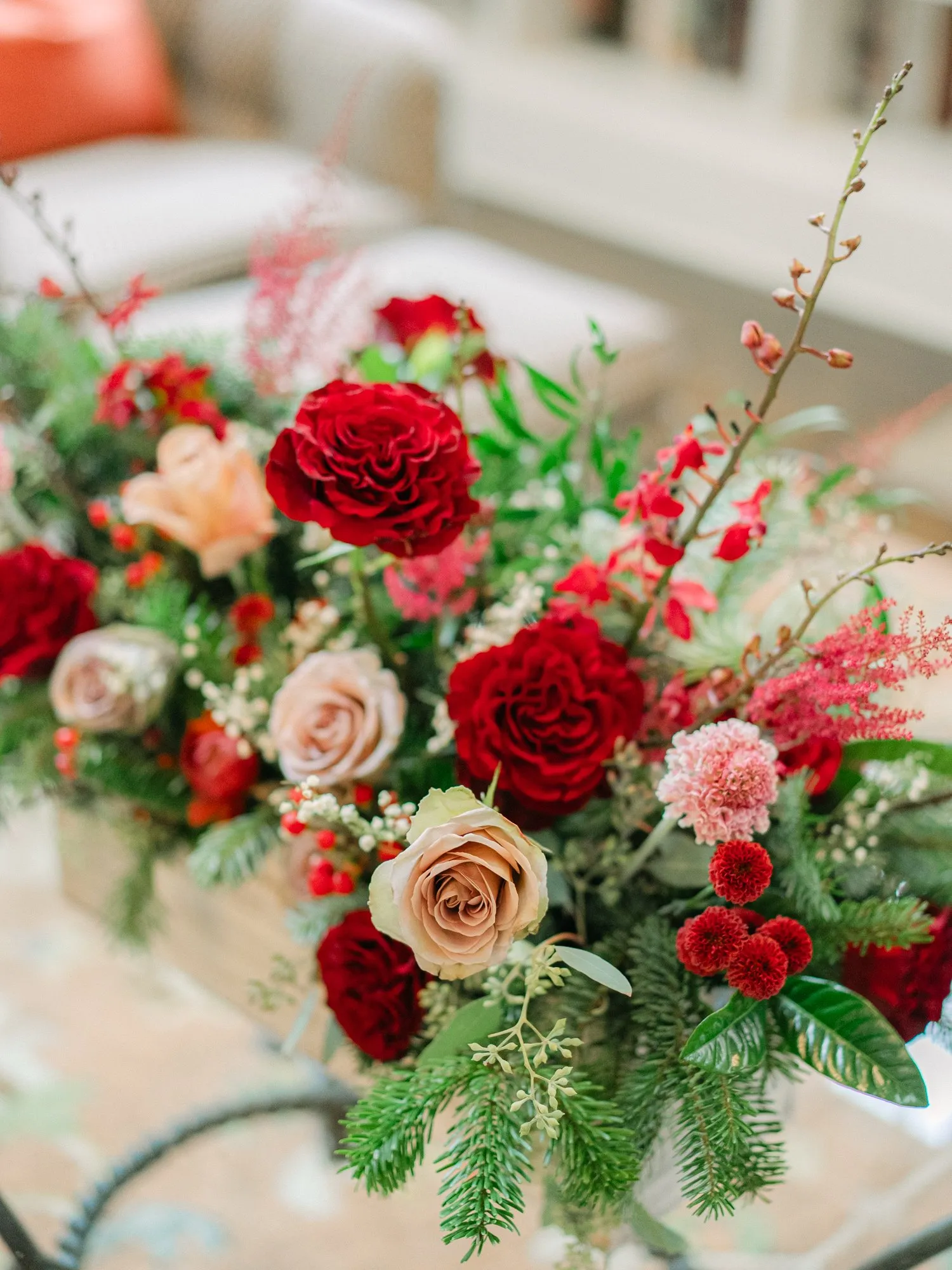 L’Esprit de Noël holiday flower design, image 10