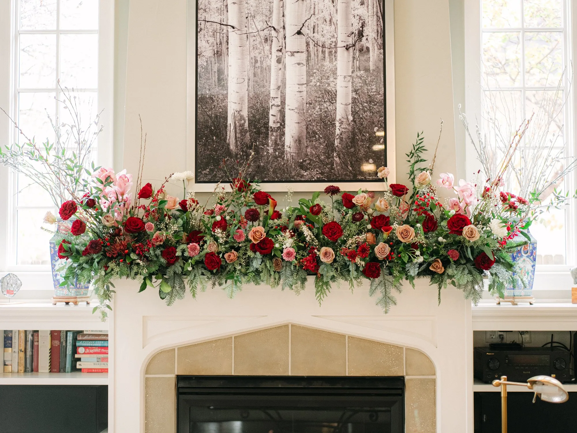L’Esprit de Noël holiday flower design, image 13