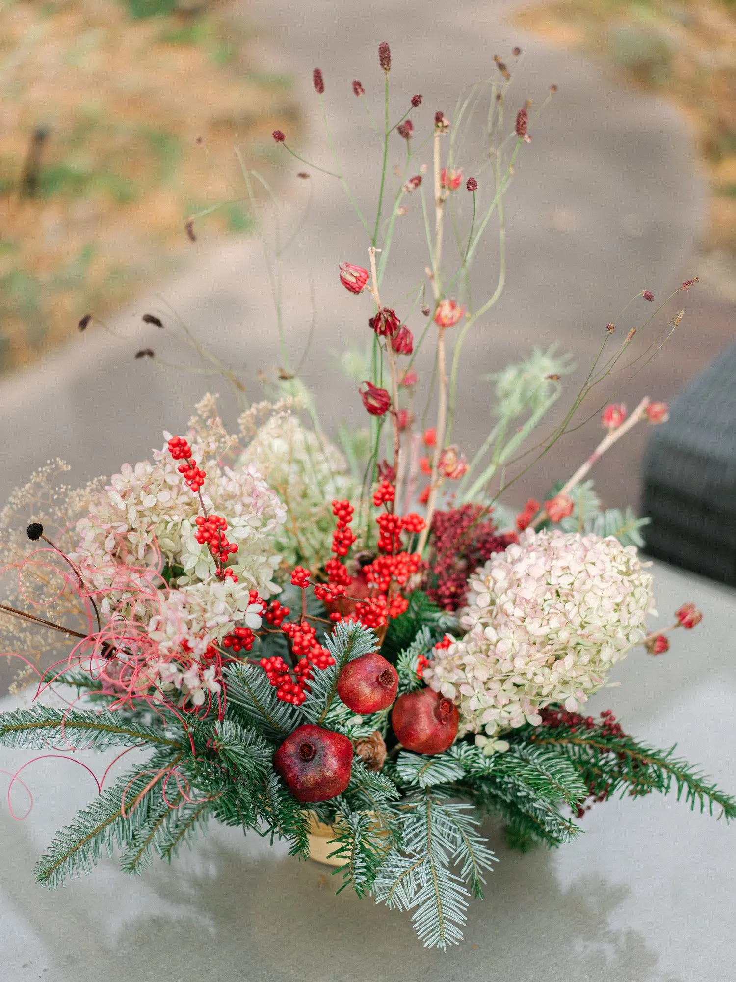 L’Esprit de Noël holiday flower design, image 15