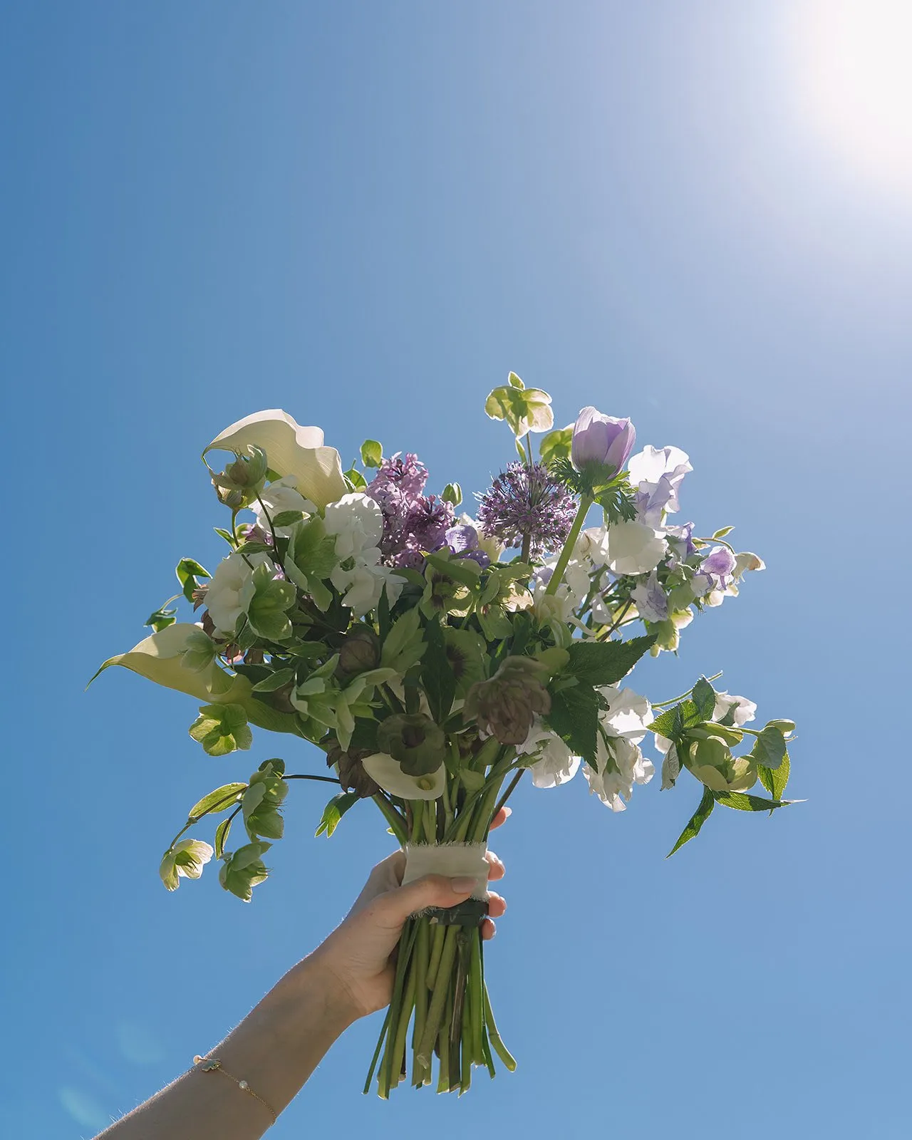 Chartreuse, white, and lilac Spruce Mountain Ranch wedding, image 19