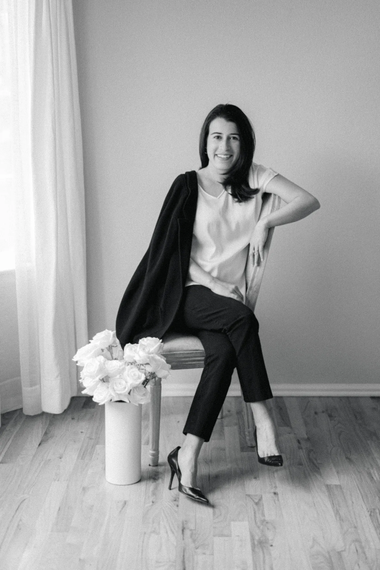 Elizabeth Rose Florals owner editorial portrait
