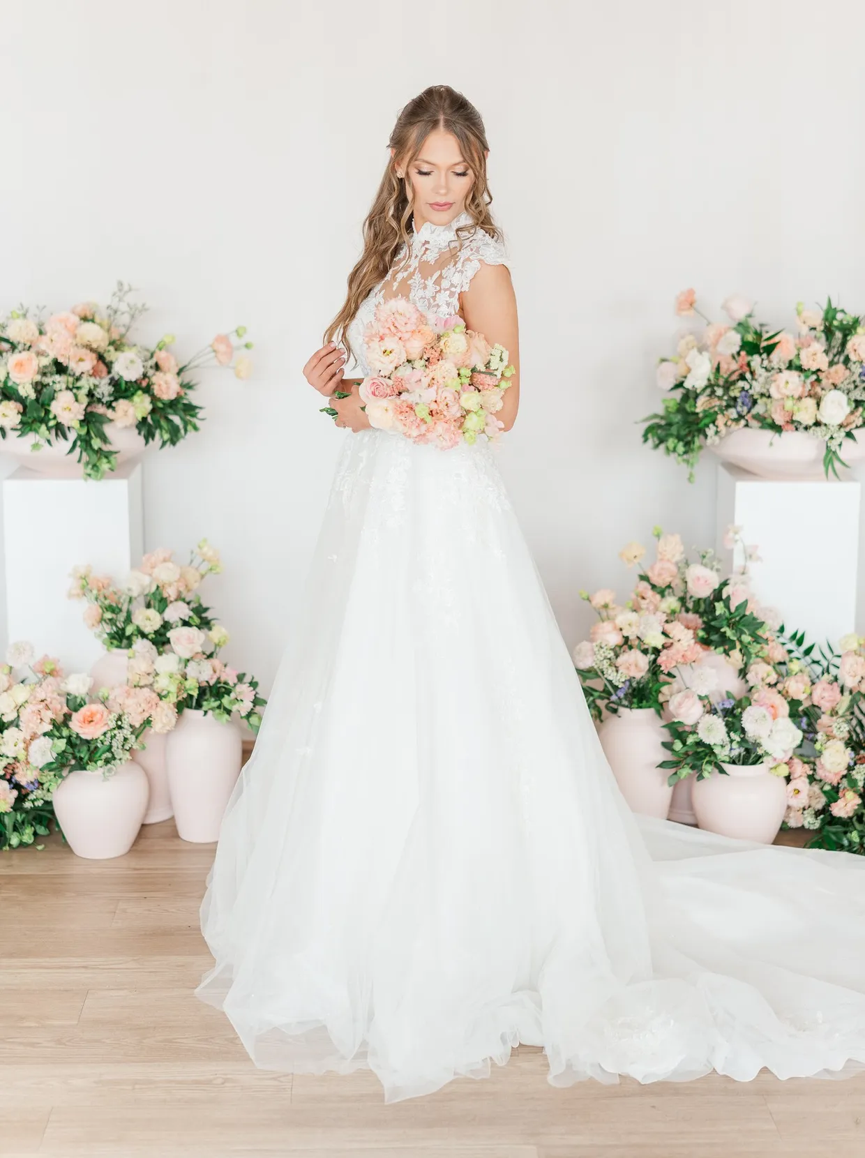 Wedding bride portrait