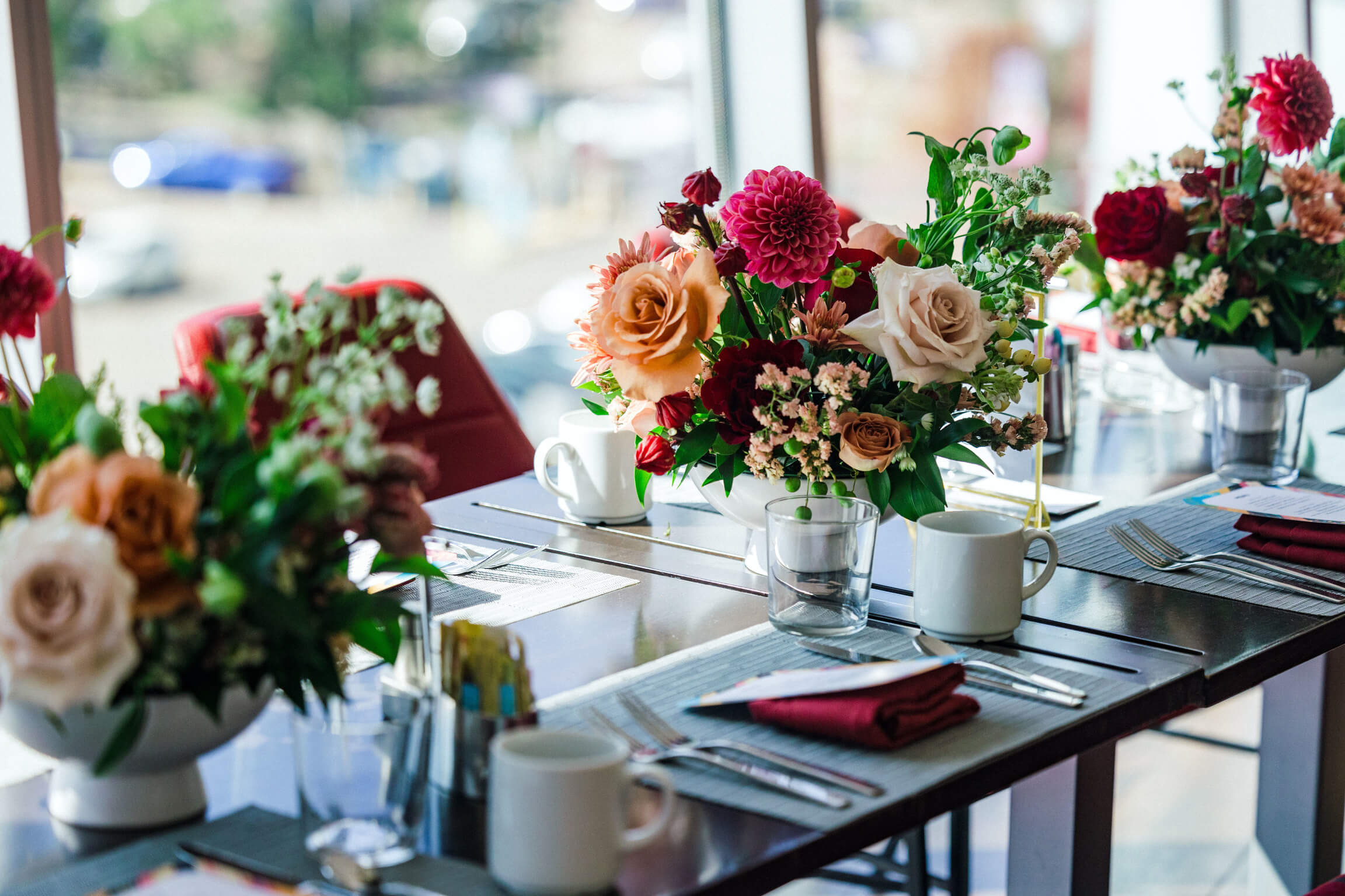 Elizabeth Rose Florals Corporate Event